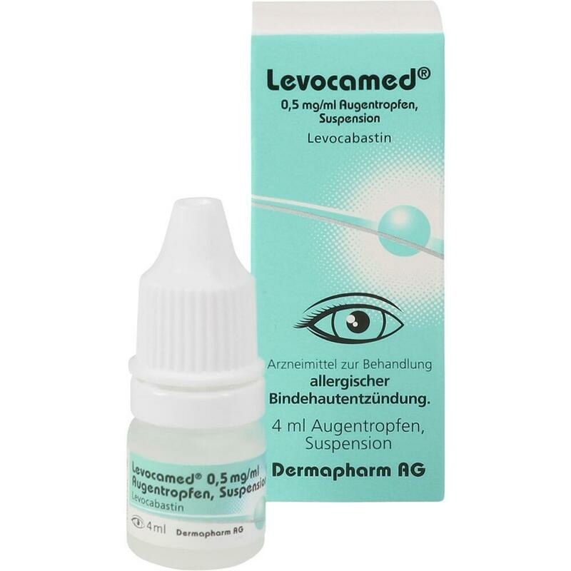 LEVOCAMED 0,5 mg/ml Augentropfen Suspension