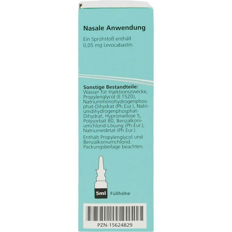 LEVOCAMED 0,5 mg/ml Nasenspray Suspension
