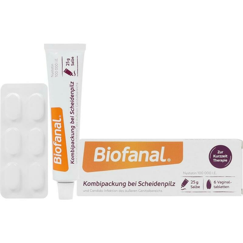 BIOFANAL Kombipackung b.Scheidenpilz Vagtab.+Salbe