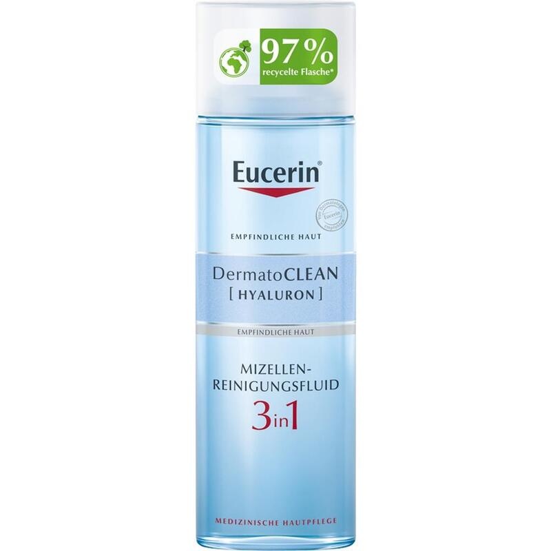 EUCERIN DermatoCLEAN Hyal.Miz.Reinigungsfluid 3in1