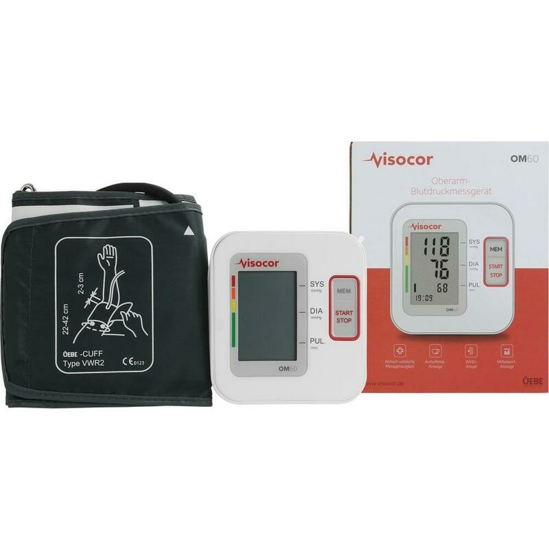 VISOCOR Oberarm Blutdruckmessgerät OM60