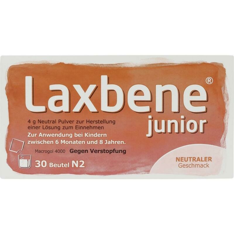 LAXBENE junior 4 g Neutral PLE Kdr.6 Mon.-8 Jahre
