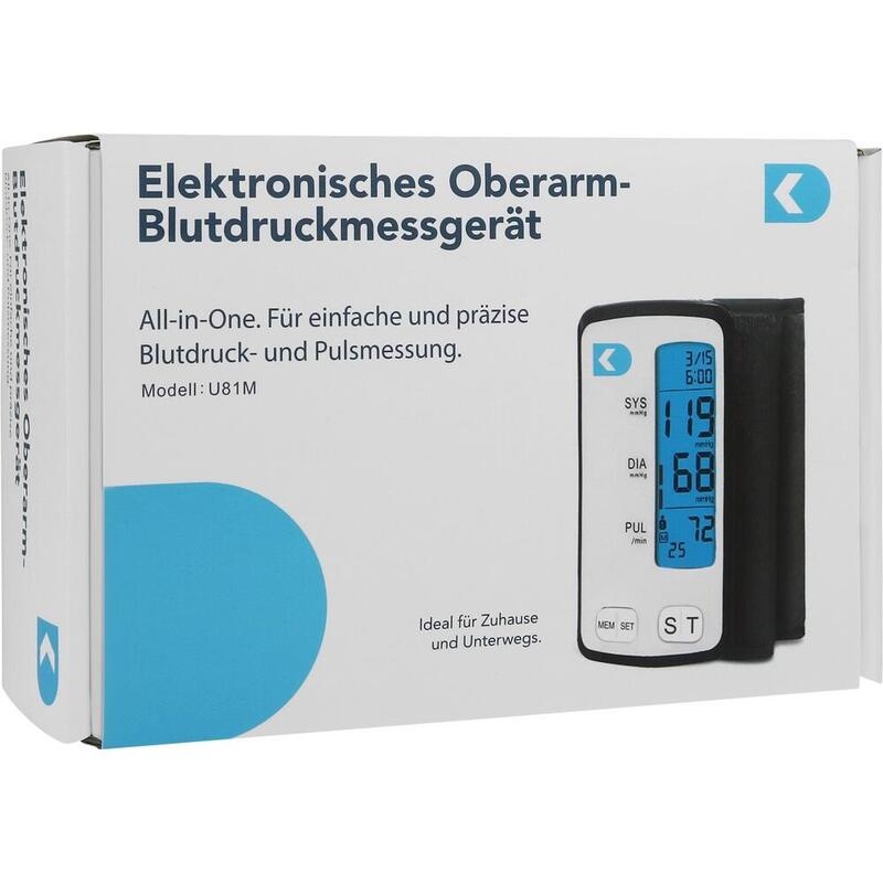 BLUTDRUCKMESSGERÄT Oberarm elektronisch all-in-one