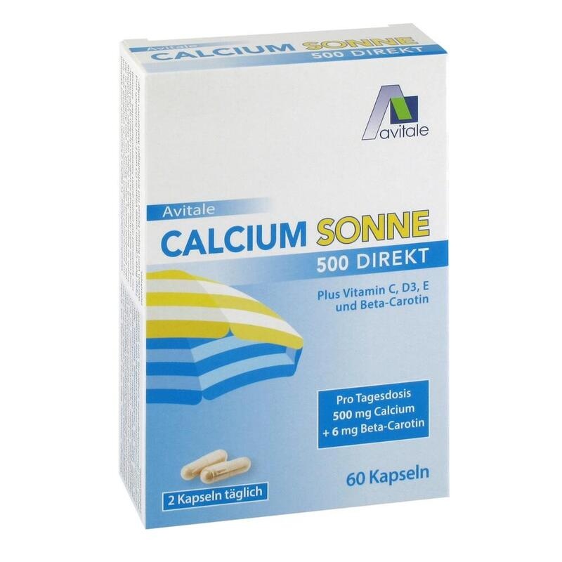 CALCIUM SONNE 500 Kapseln
