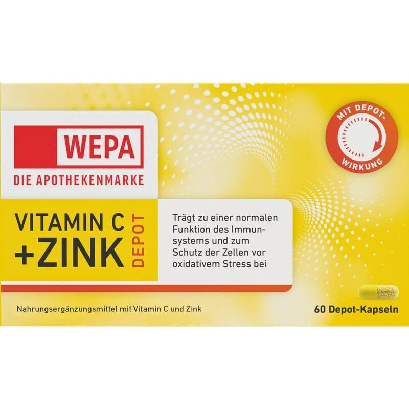 WEPA Vitamin C+Zink Kapseln