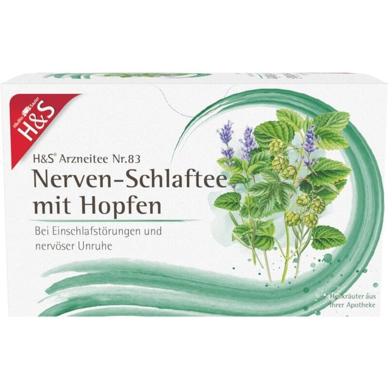 H&S Nerven- und Schlaftee mit Hopfen Filterbeutel
