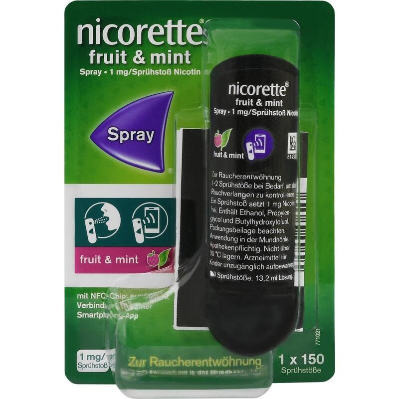 NICORETTE Fruit & Mint Spray 1 mg/Sprühstoß NFC