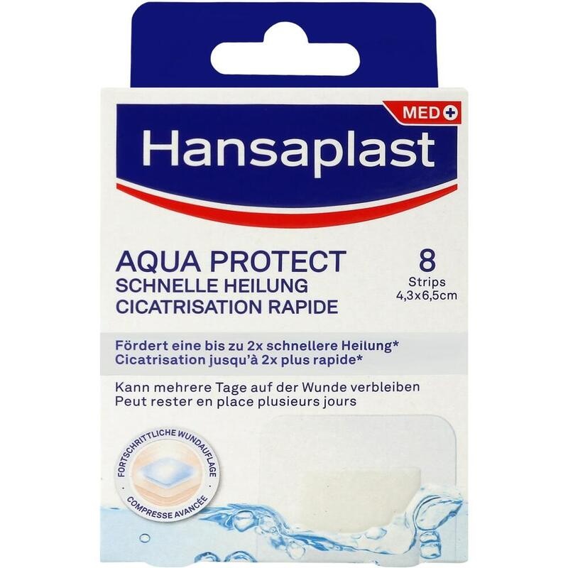 HANSAPLAST Aqua Protect Pflaster schnelle Heilung
