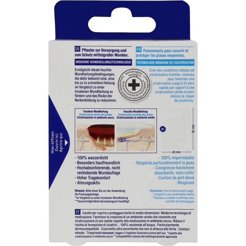 HANSAPLAST Aqua Protect Pflaster schnelle Heilung