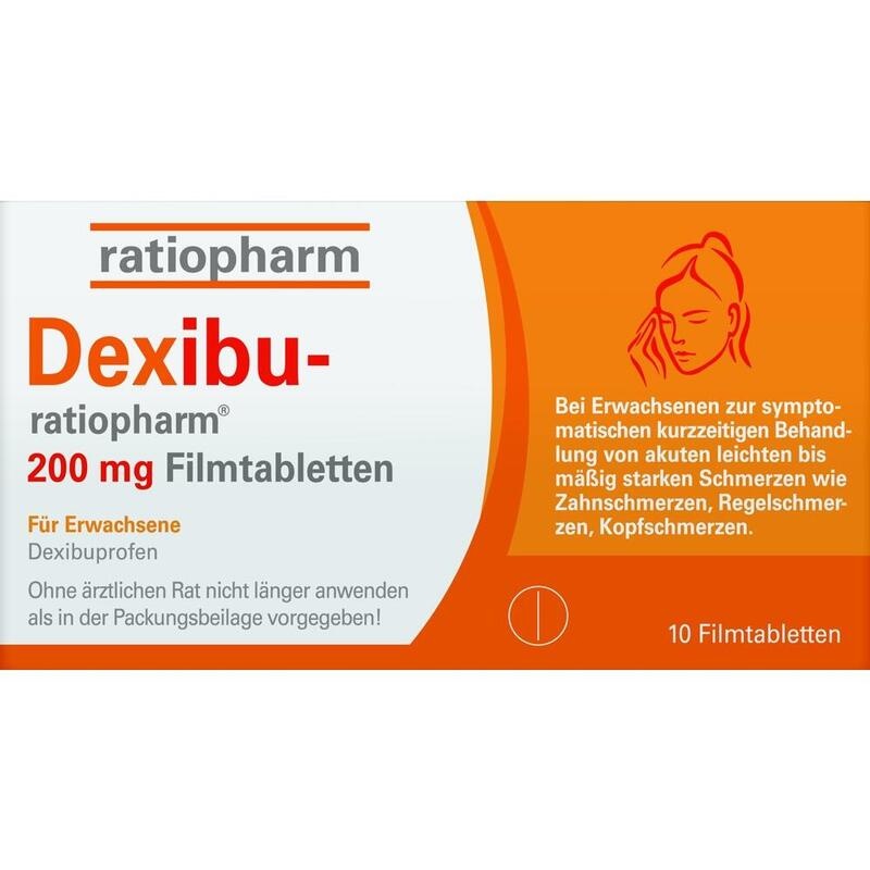 DEXIBU-ratiopharm 200 mg Filmtabletten