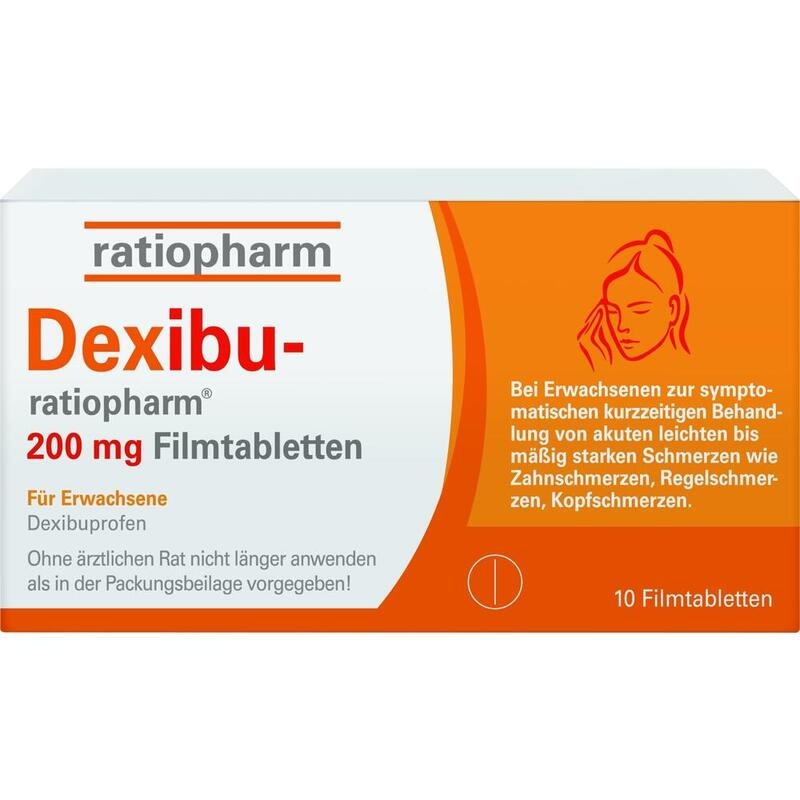 DEXIBU-ratiopharm 200 mg Filmtabletten
