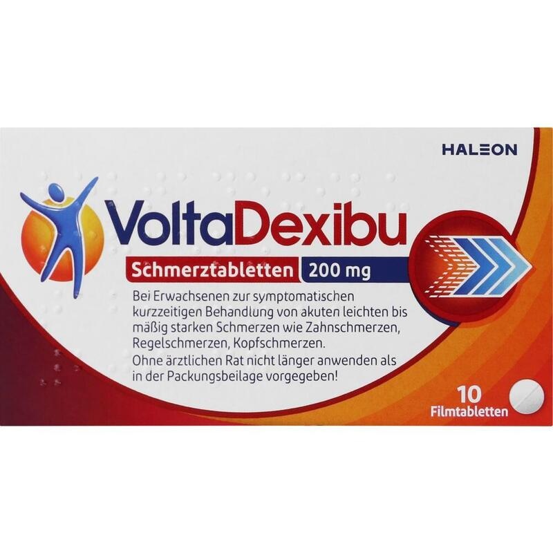 VOLTADEXIBU Schmerztabletten 200 mg Filmtabletten
