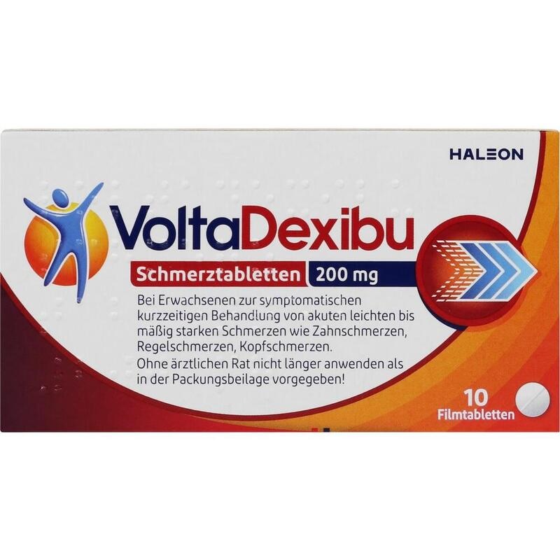 VOLTADEXIBU Schmerztabletten 200 mg Filmtabletten