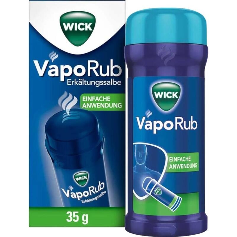 WICK VapoRub Erkältungssalbe im Applikator