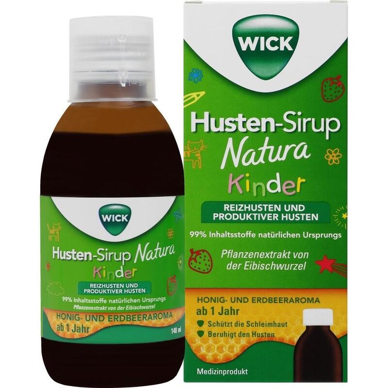WICK Husten-Sirup Natura Kinder