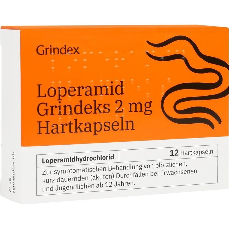 LOPERAMID Grindeks 2 mg Hartkapseln