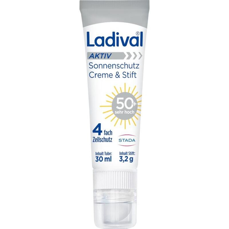 LADIVAL Aktiv Sonnenschutz Creme & Stift LSF 50+
