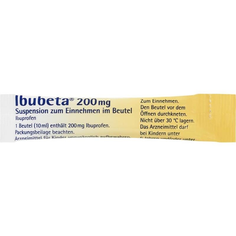 IBUBETA 200 mg Suspension zum Einnehmen im Beutel