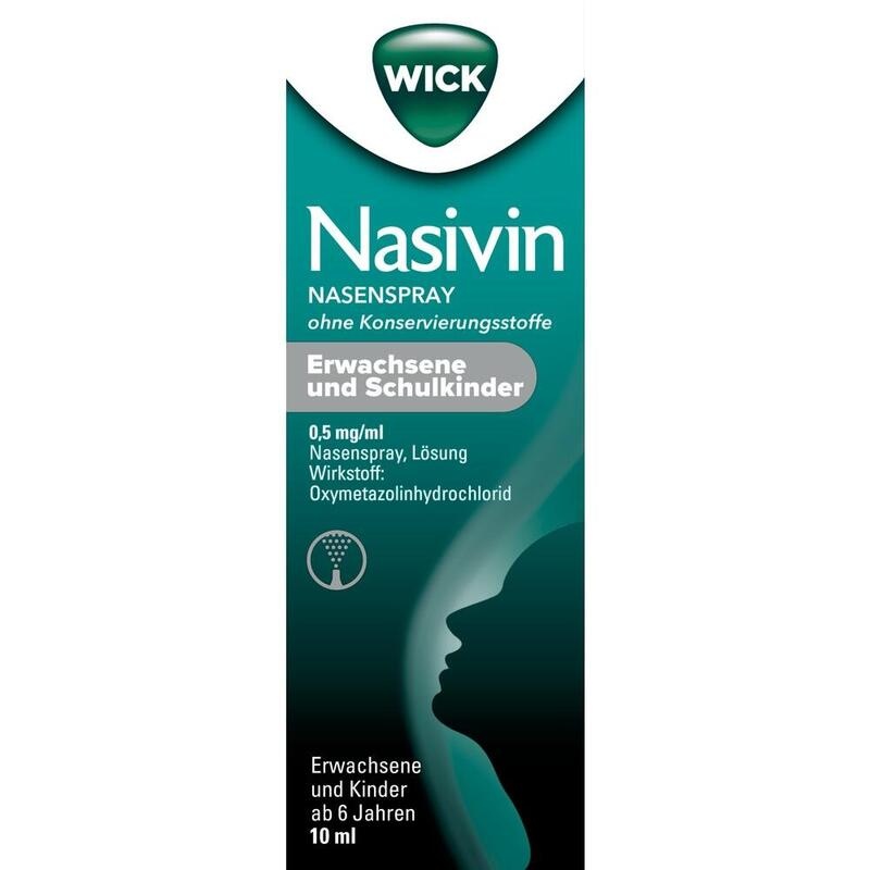 WICK Nasivin Nasenspray oK Erw./Schulkin.0,5 mg/ml