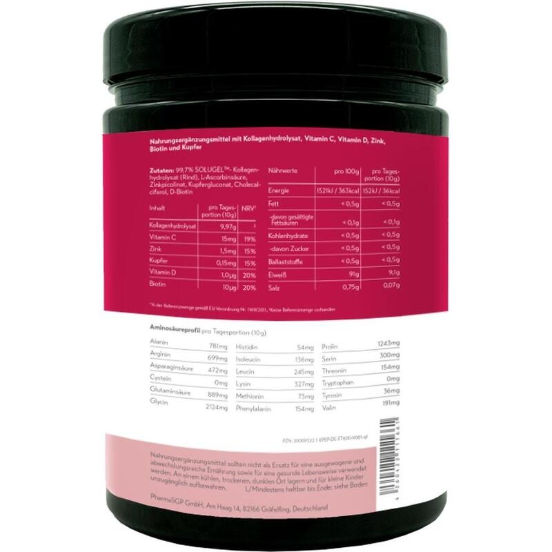 PURESGP Kollagen Peptide Pulver